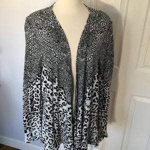 Dana Buchman lightweight wrap cardigan